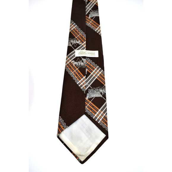 Wembley, Superba Necktie Mixed Lot Wool and Polyester Blend Men's Vintage 1970's - Picture 9 of 9